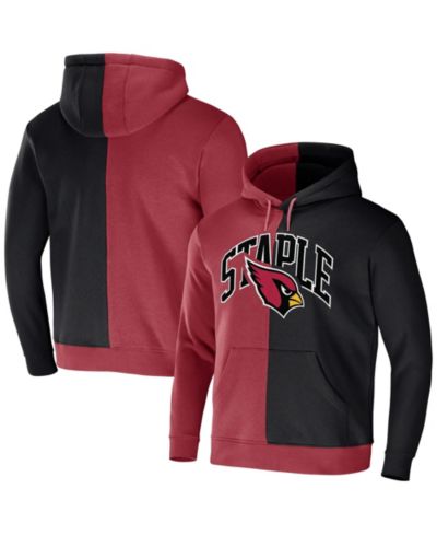 Мужское худи NFL X Staple Cardinal Black Arizona Cardinals Split Logo