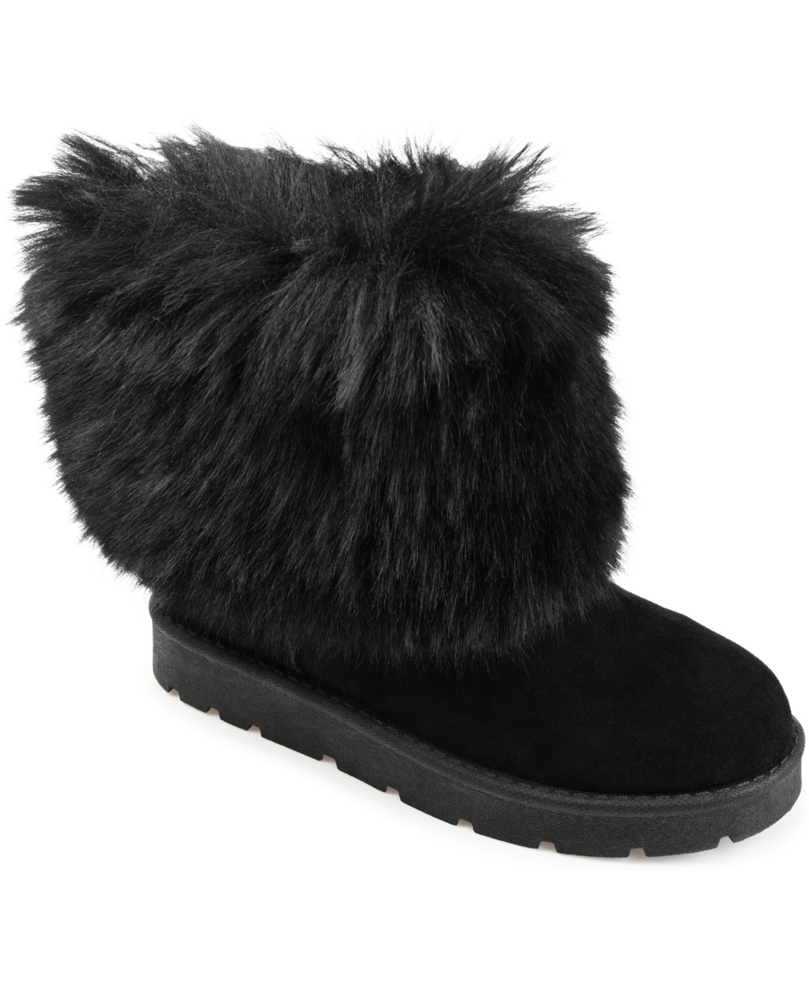 Journee Collection Женский Shanay Cold Weather Lug Sole Booties