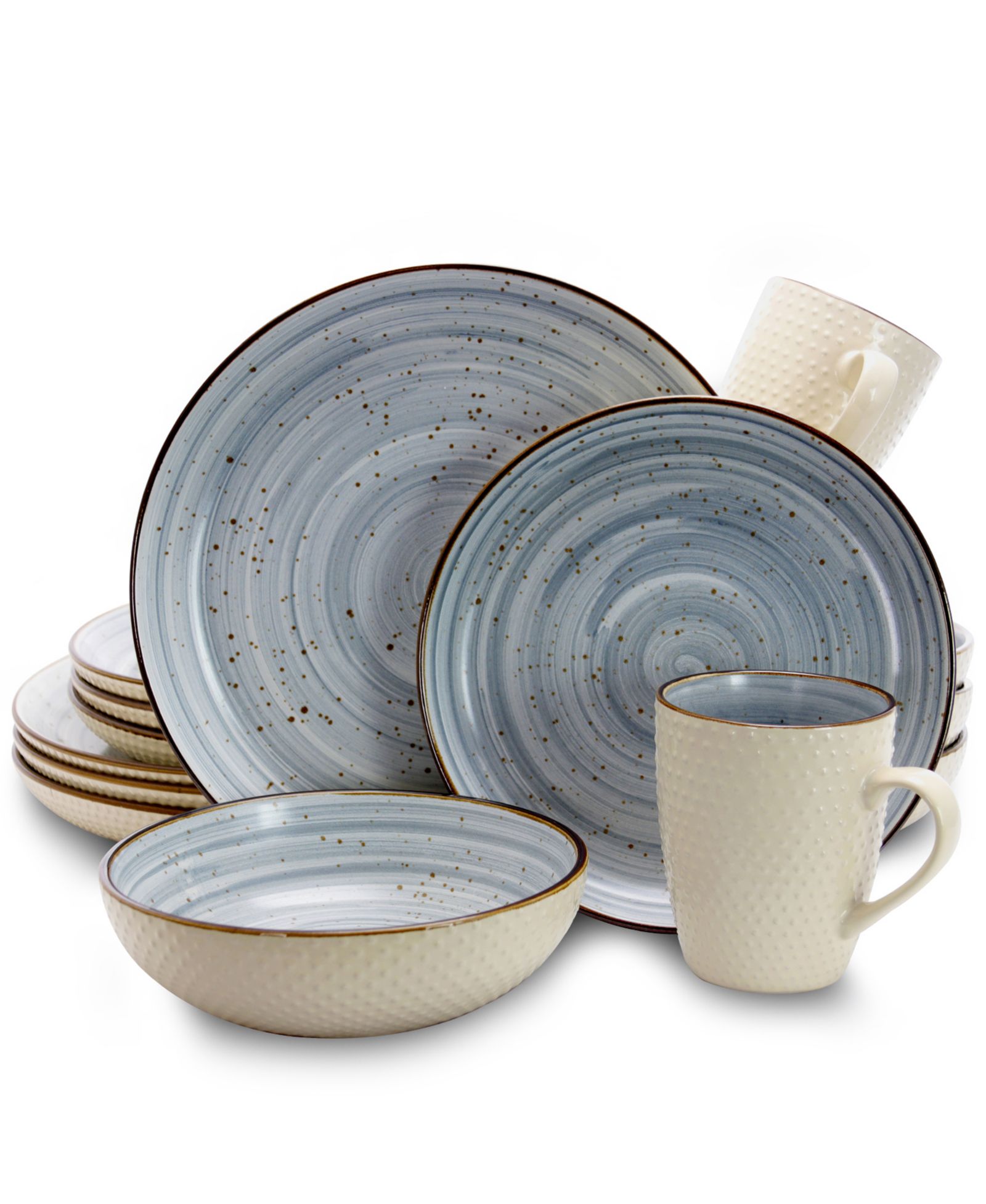 Набор столовой Elama Yeva Swirl, 16 Pc., на 4 персон