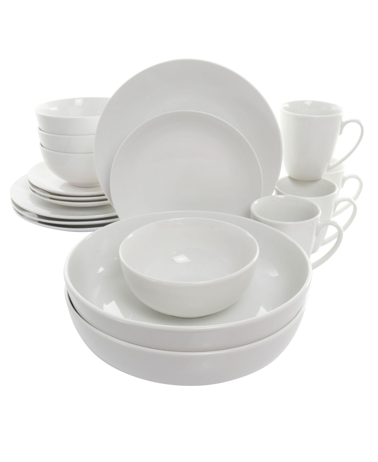 Elama Josefa 18 Pc. Dinnerware Set, Service for 4
