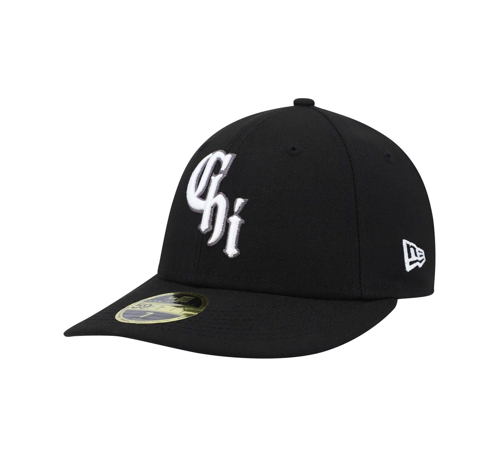 Мужская кепка New Era Black Chicago White Sox City Connect 59FIFTY Fitted
