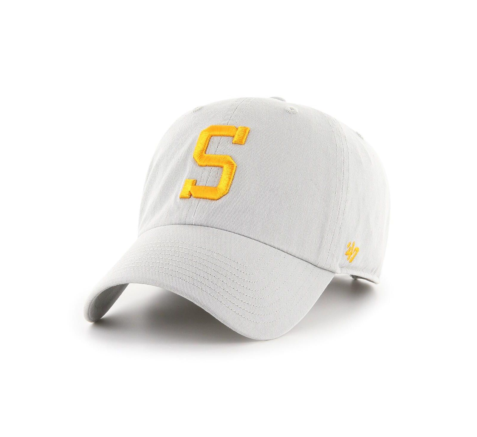 Мужская регулируемая кепка '47 Gray Pittsburgh Steelers Clean Up Legacy