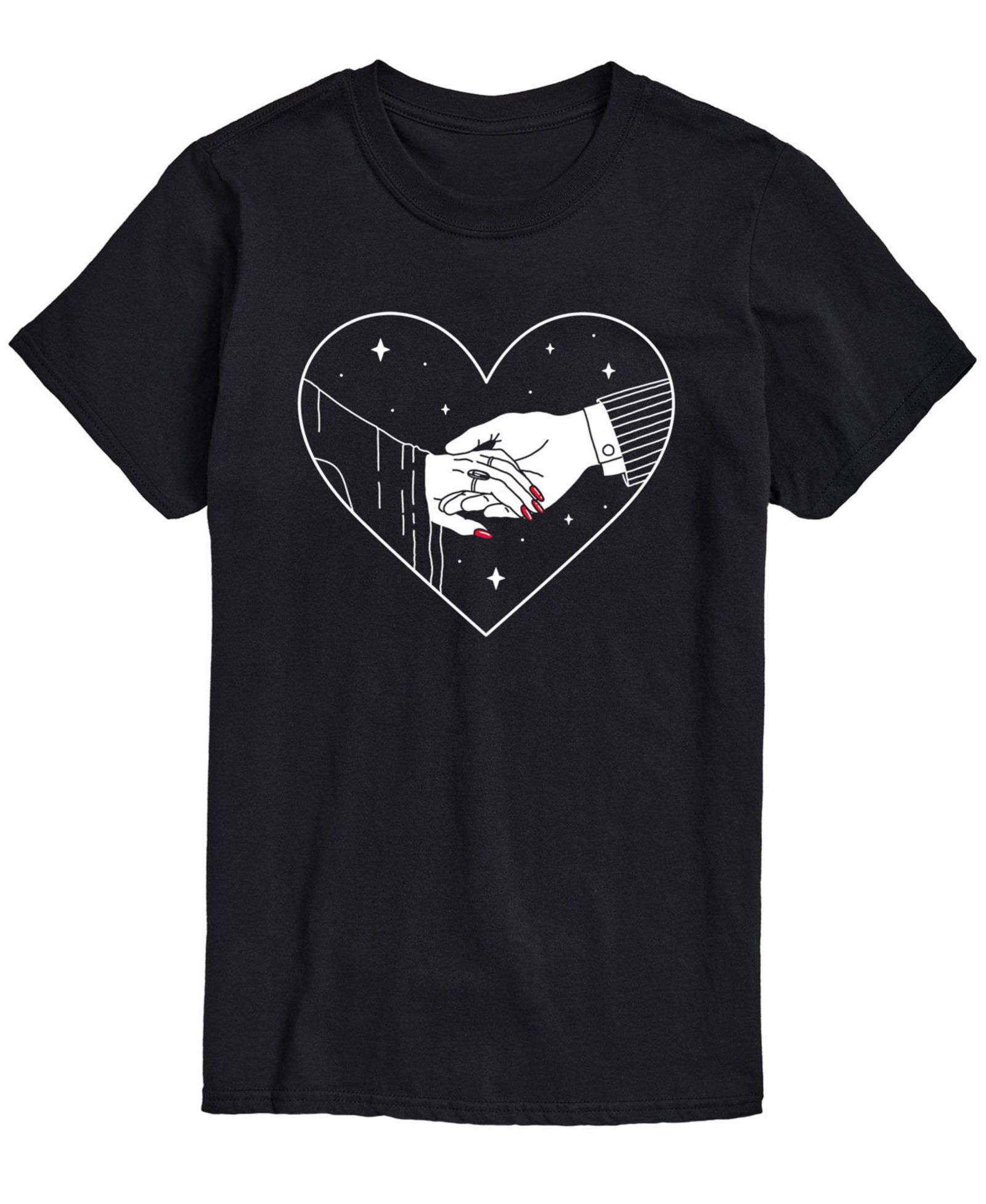 AIRWAVES Men's Monsters Holding Hands Classic Fit T-shirt