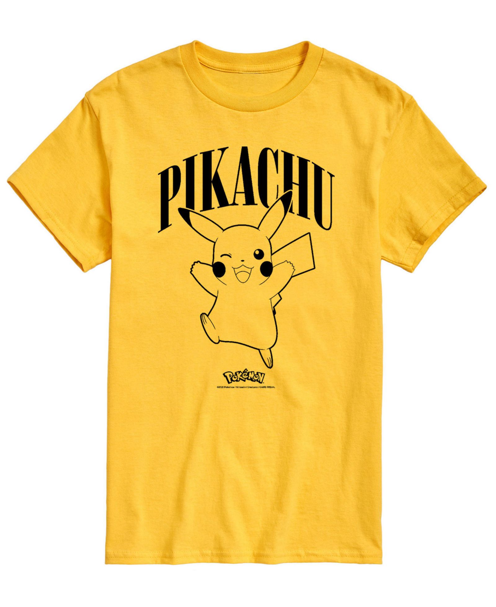 AIRWAVES Men's Pokemon Pikachu Graphic T-shirt