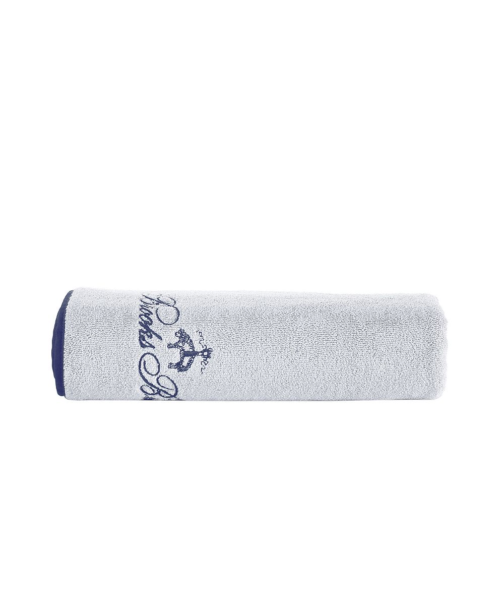 Brooks Brothers Contrast Frame Turkish Cotton Bath Towel, 55" x 28"
