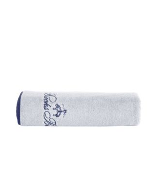 Brooks Brothers Contrast Frame Turkish Cotton Bath Towel, 55" x 28"
