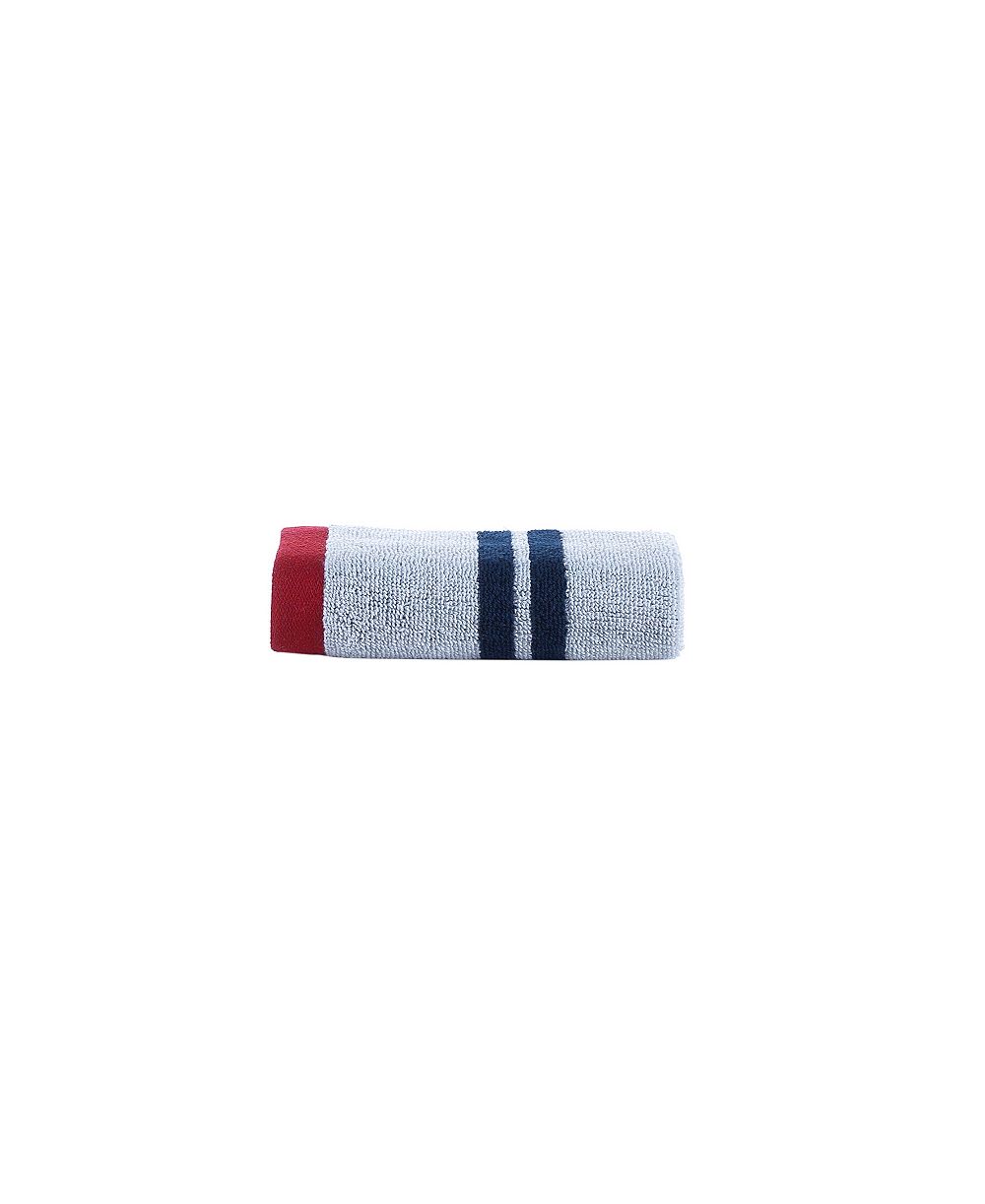 Полотенце Brooks Brothers Nautical Blanket Stripe Turkish Cotton Washcloth, 12" x 12"