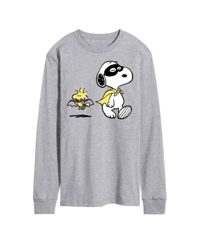 AIRWAVES Men's Peanuts Super Hero T-shirt
