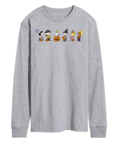 AIRWAVES Men's Snoopy Peanuts Characters Halloween T-shirt