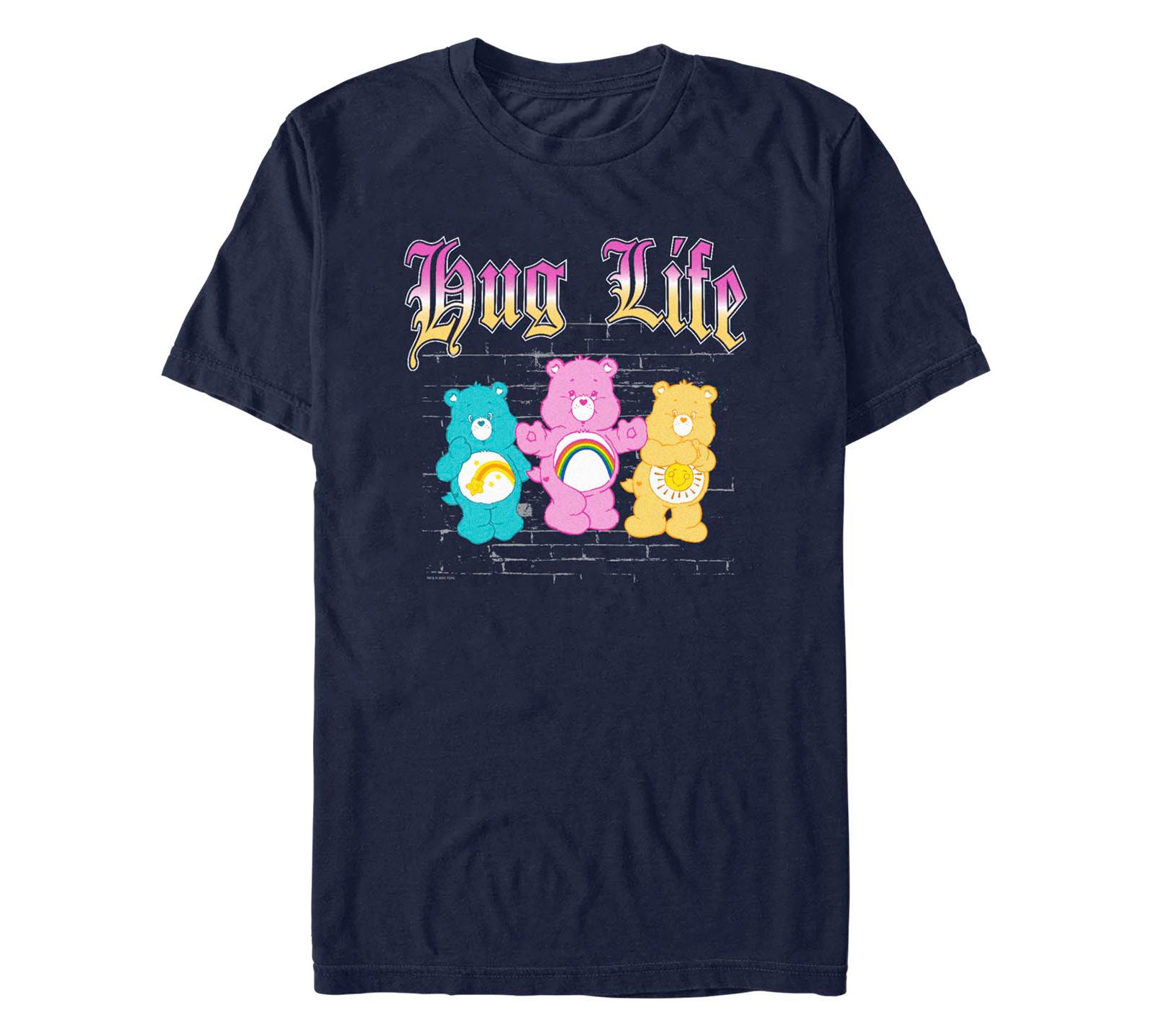 Fifth Sun Men's Care Bears Hug Life Short Sleeve T-shirt