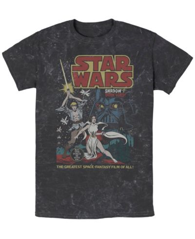 Мужская футболка Star Wars Great Space Fantasy Mineral Wash, короткий рукав, Fifth Sun