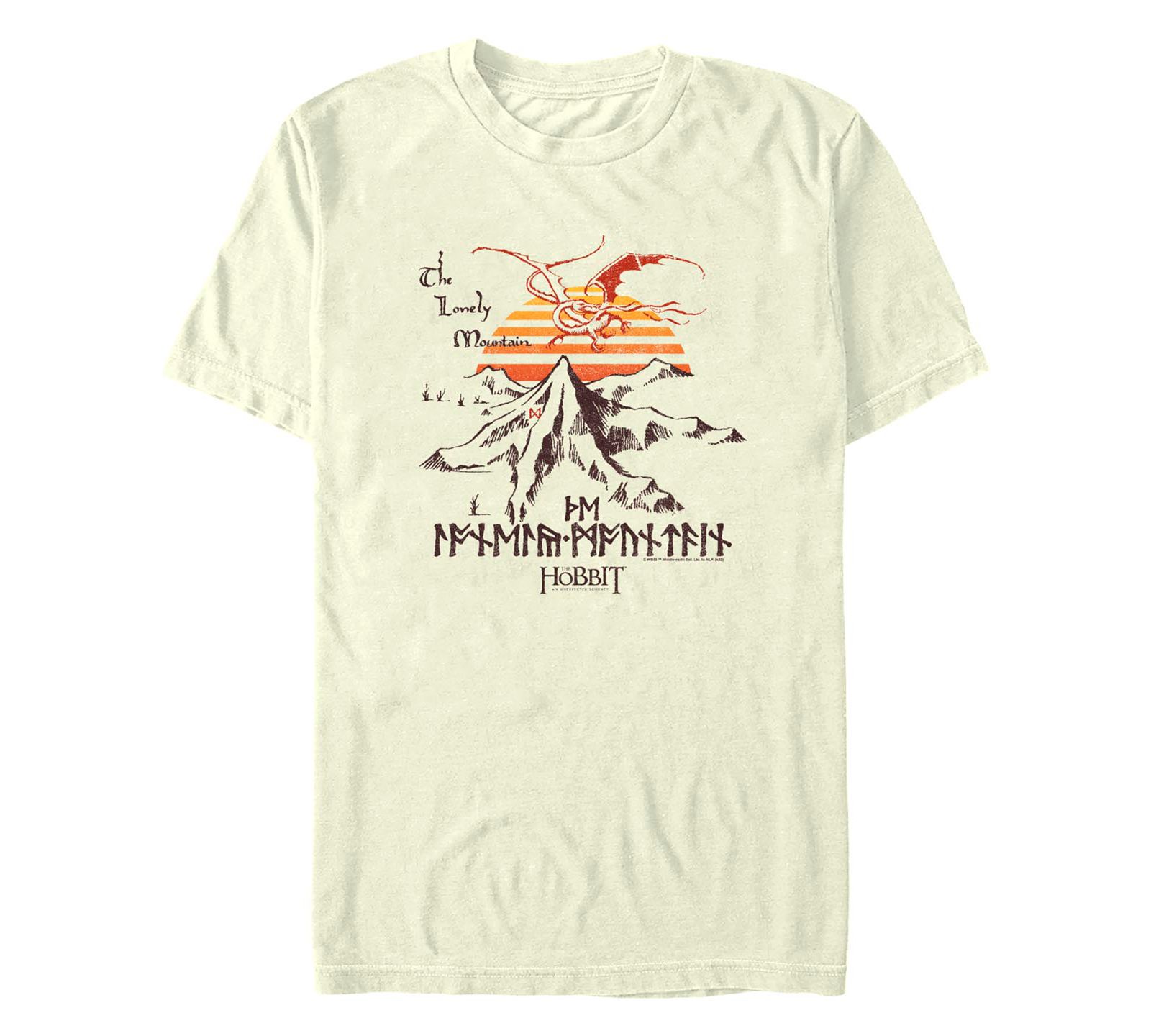 Футболка Fifth Sun Men's The Hobbit 1 Lonely Mountain Short Sleeve