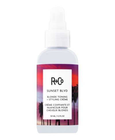 Крем для тонирования волос R+Co Sunset Boulevard Blonde Plus Styling Crème 4.2 oz