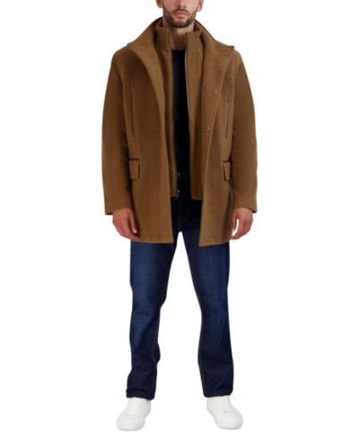 Мужское пальто Cole Haan Heavy Plush Car Coat