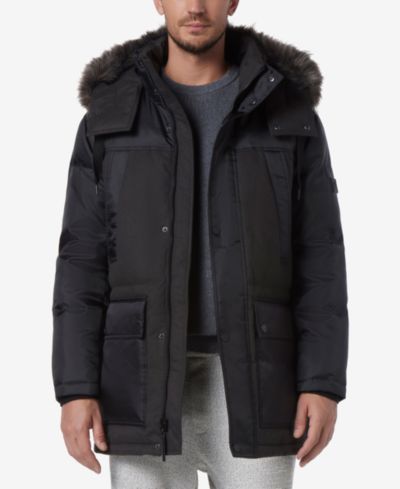 Marc New York Мужская парка Tripp Oxford из полиэстера и искусственной шерсти