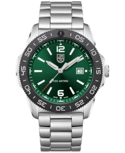 Мужские часы Luminox Swiss Pacific Diver из нержавеющей стали с браслетом 44mm