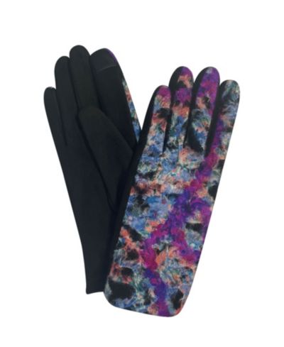 Marcus Adler Women's Swirl Print Jersey Touchscreen Glove