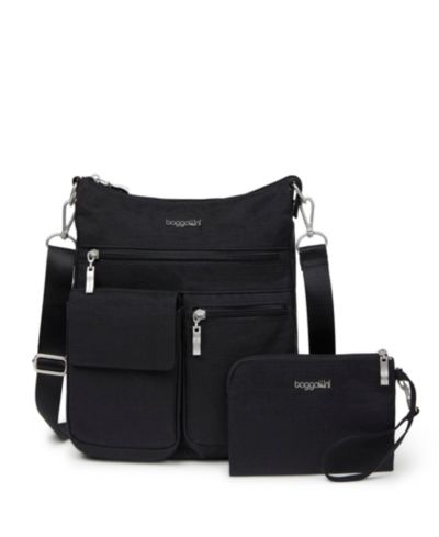 Женская сумка Baggallini Modern Everywhere Slim crossbody с кошельком RFID, набор 2 шт