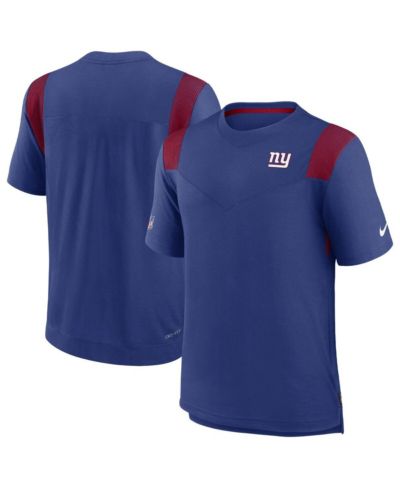 Мужская футболка Nike Royal New York Giants Sideline Tonal Logo Performance Player