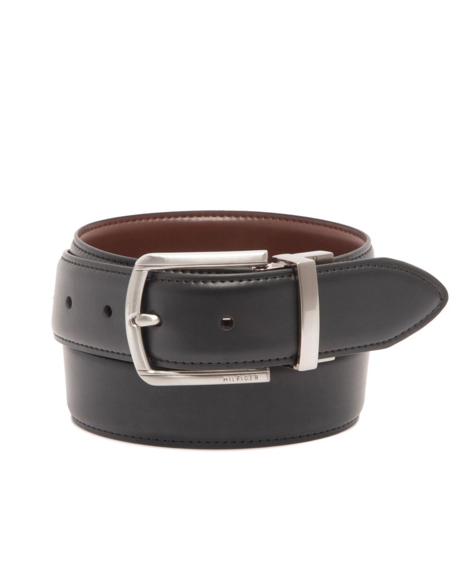 35MM Men's Reversible Textured Tommy Hilfiger Stretch Casual Belt, Created for Macy's