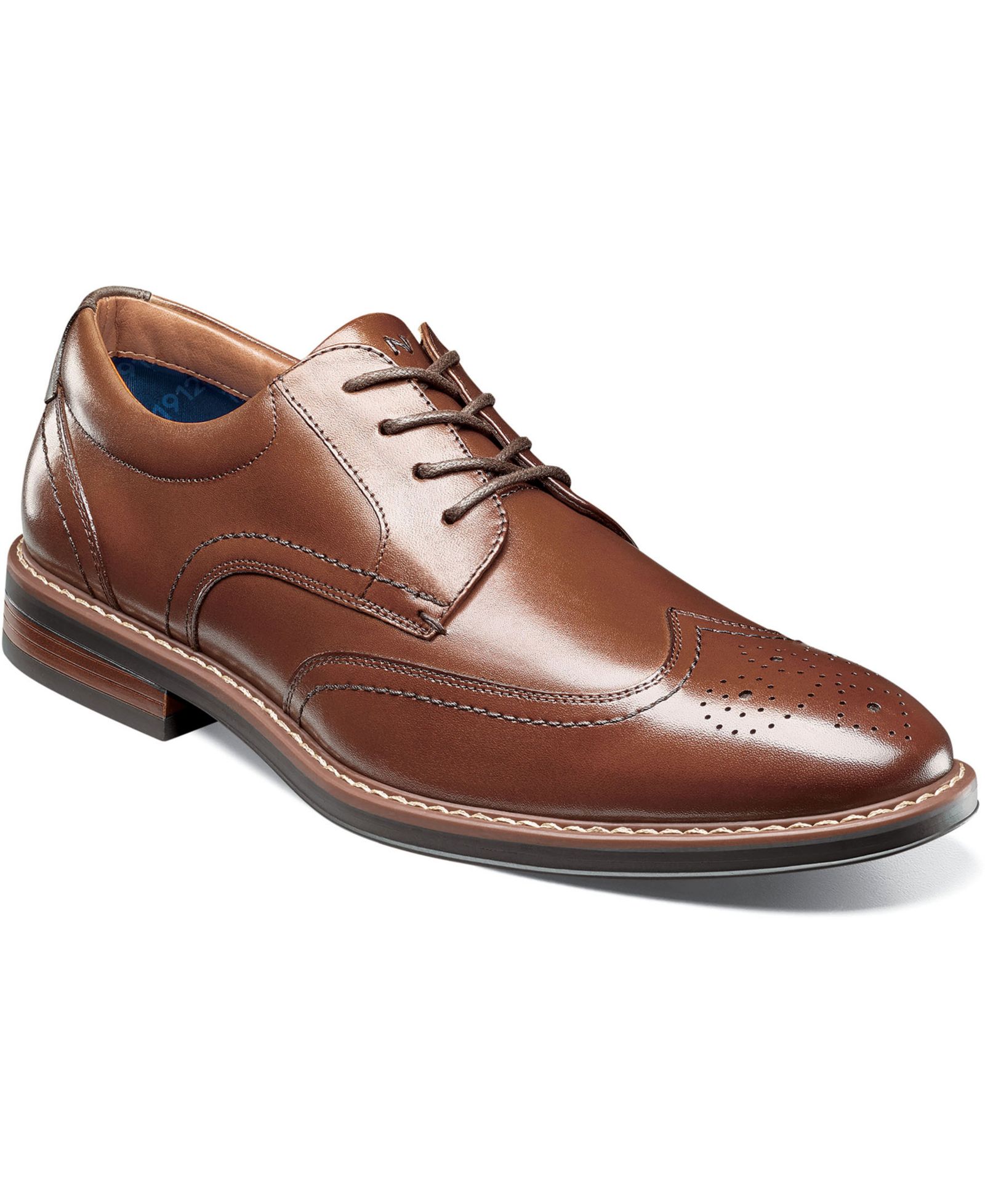Nunn Bush Men's Centro Flex Wingtip Oxfords