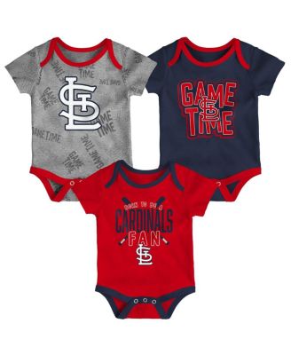 Newborn and Infant Детский St. Louis Cardinals Bodysuit Set