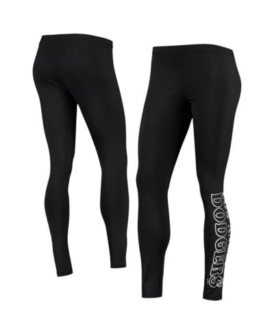 Women's G-III 4Her by Carl Banks Black Los Angeles Dodgers Stadium Leggings
