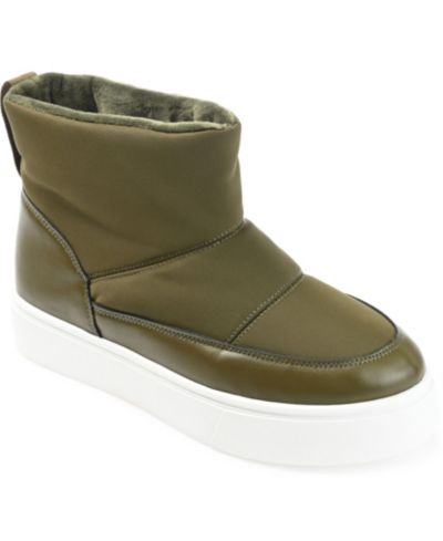 Женские утепленные ботильоны Journee Collection Women's Sethie Platform Puffer
