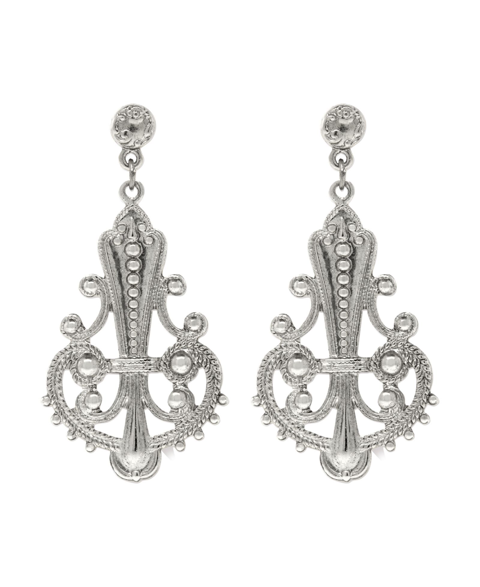 Серьги 2028 Large Filigree Drop Post