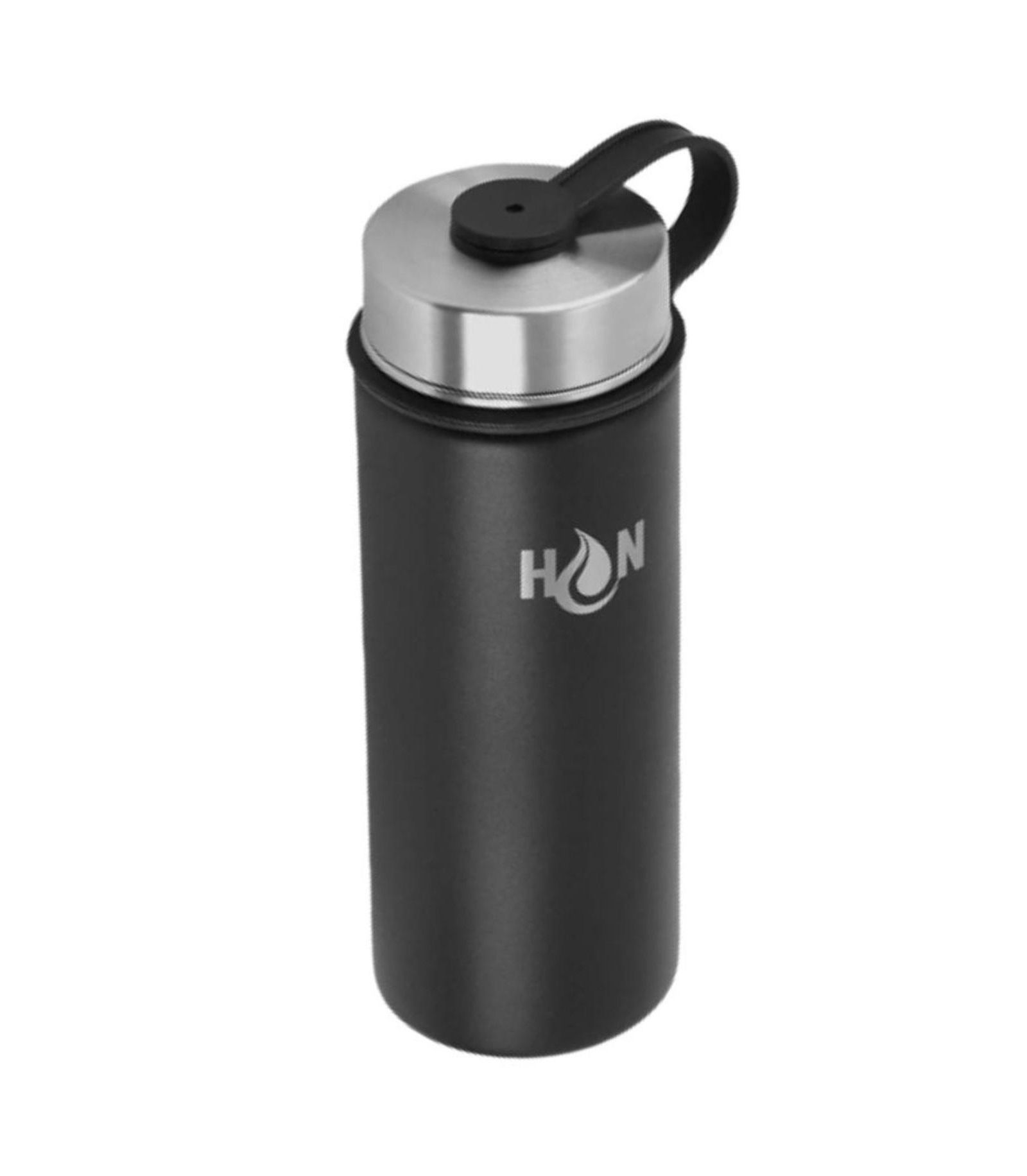 Zulay Kitchen 3 Lid 18 Ounce Vacuum Insulated Water Bottles with Straw