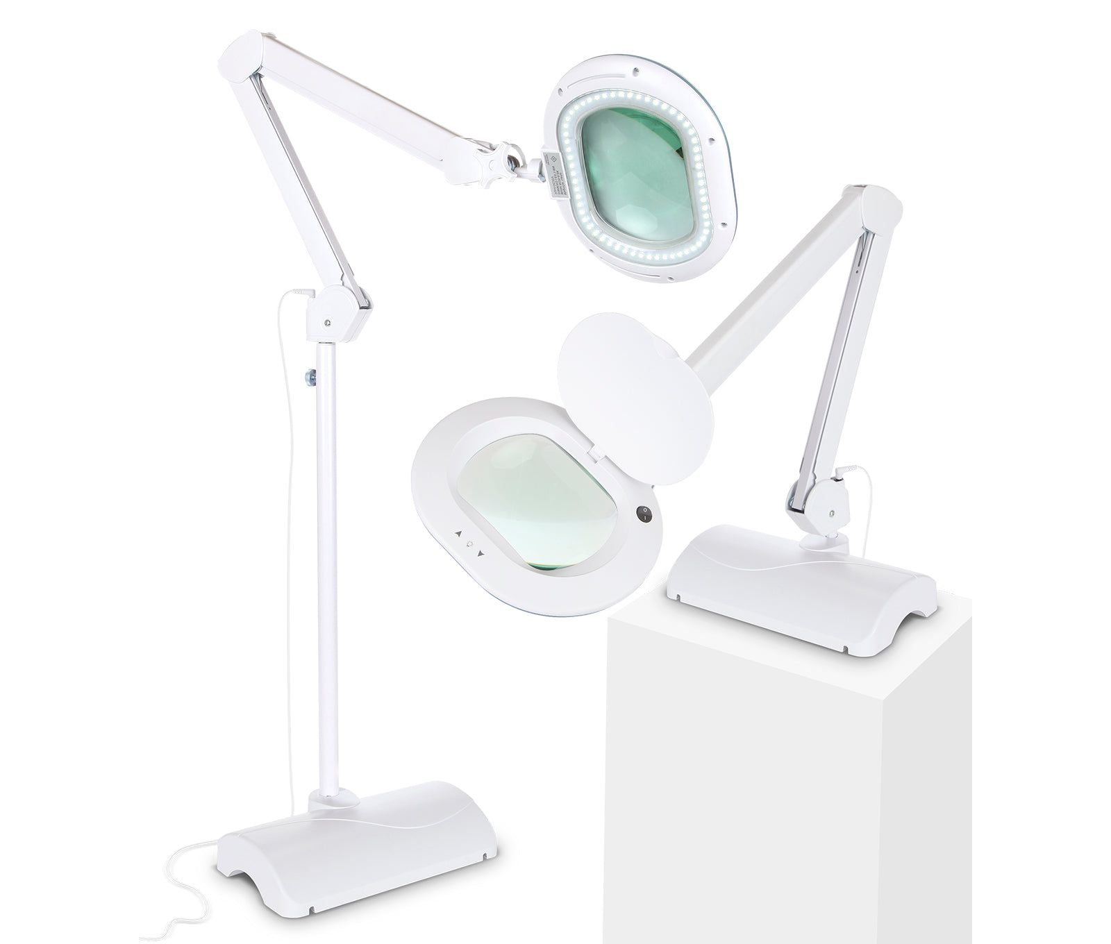 Лампа Brightech Lightview Pro LED 2-in-1 Magnifier Floor or Desk Lamp