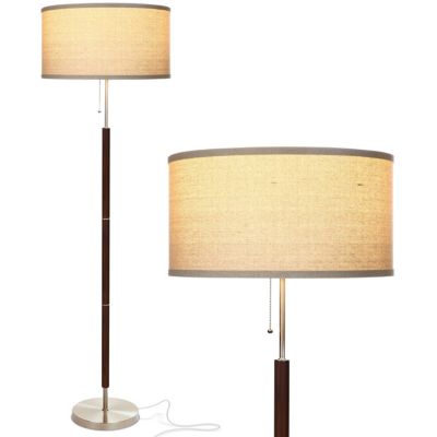 Напольная лампа Brightech Carter 65" LED Classic с отделкой из ореха