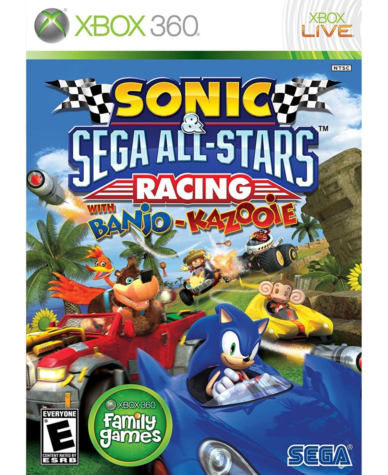 Sonic & Sega All-Stars Racing Xbox 360