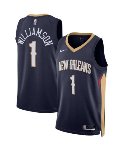 Мужская джерси Nike Zion Williamson New Orleans Pelicans Swingman - Icon Edition