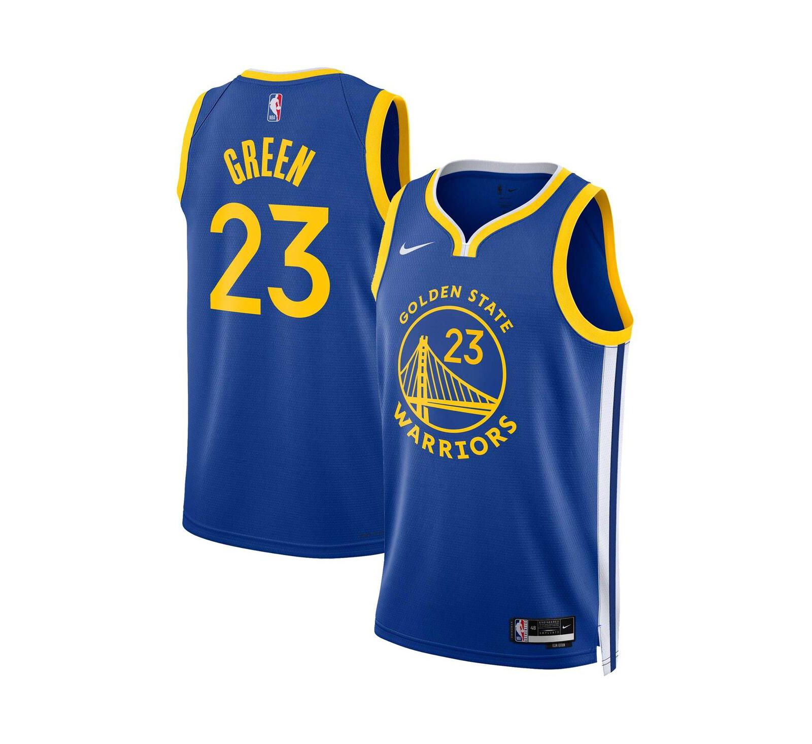 Мужская джерси Nike Draymond Green Golden State Warriors Swingman