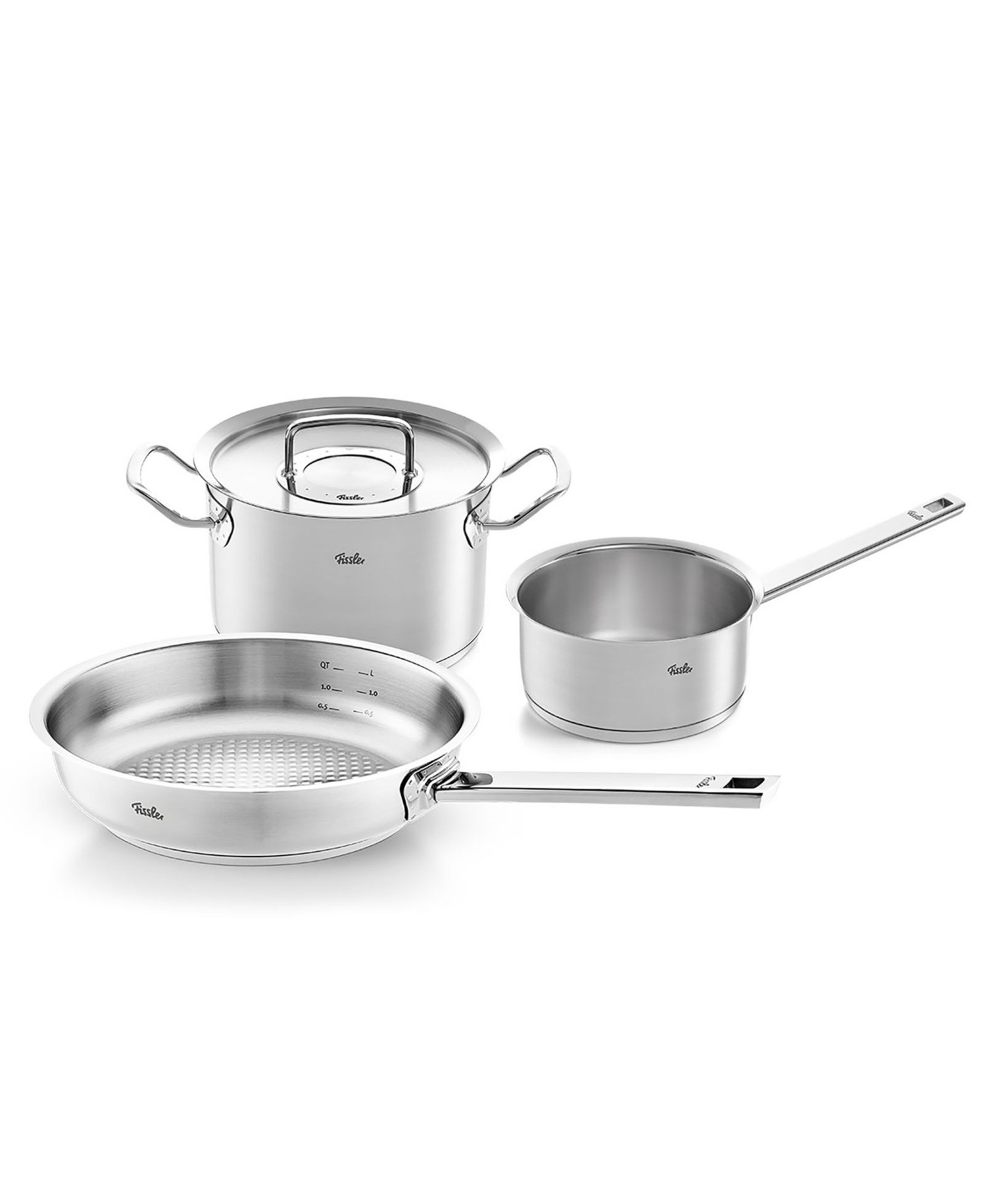 Набор посуды из нержавеющей стали Fissler Original-Profi Collection 4 Piece