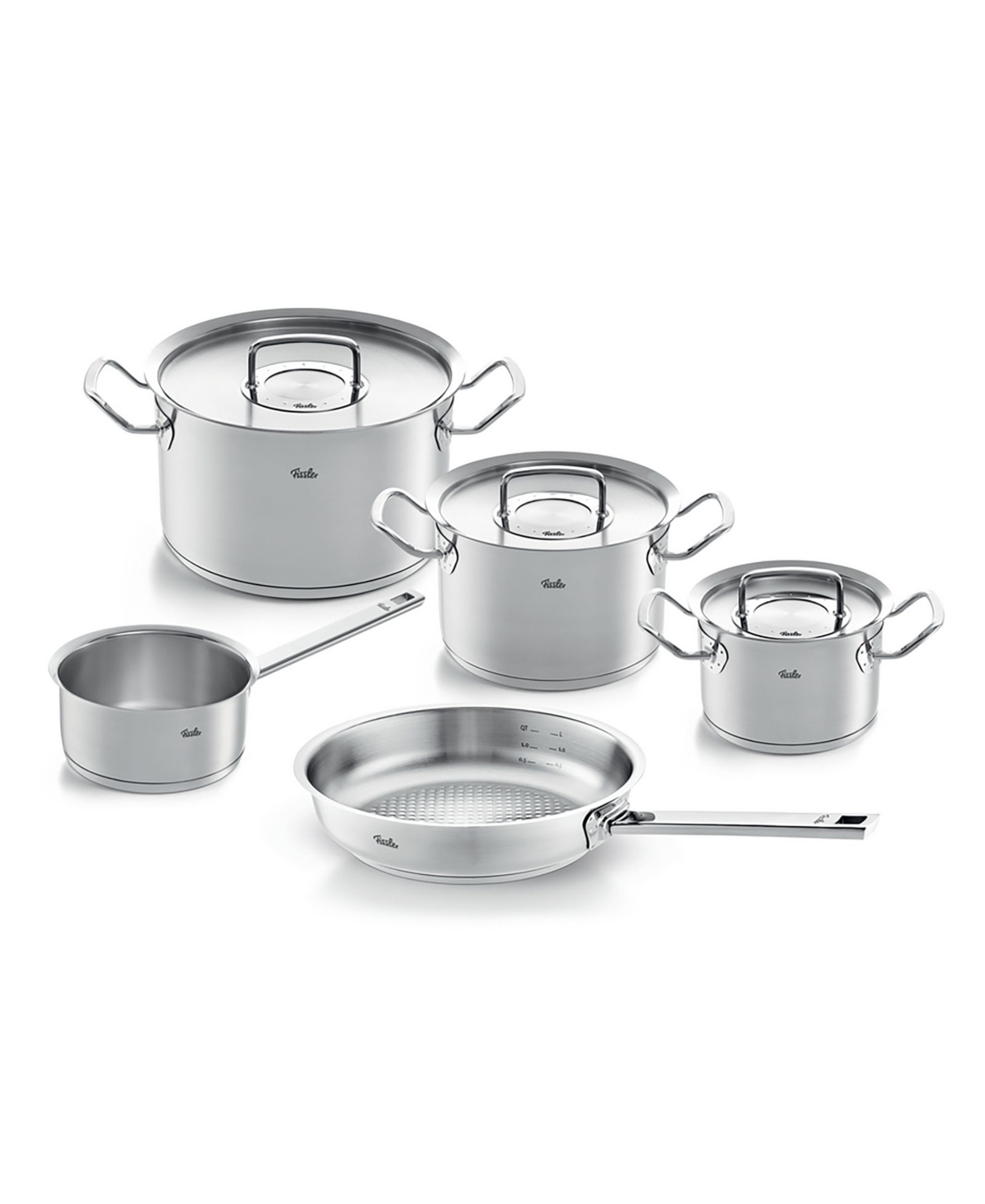 Набор из 8 предметов Fissler Original-Profi Collection из нержавеющей стали