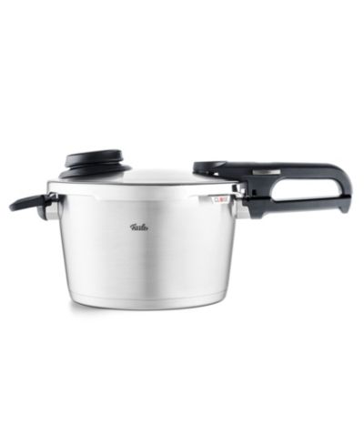 Fissler Vitavit Premium скороварка из нержавеющей стали с корзиной для пара