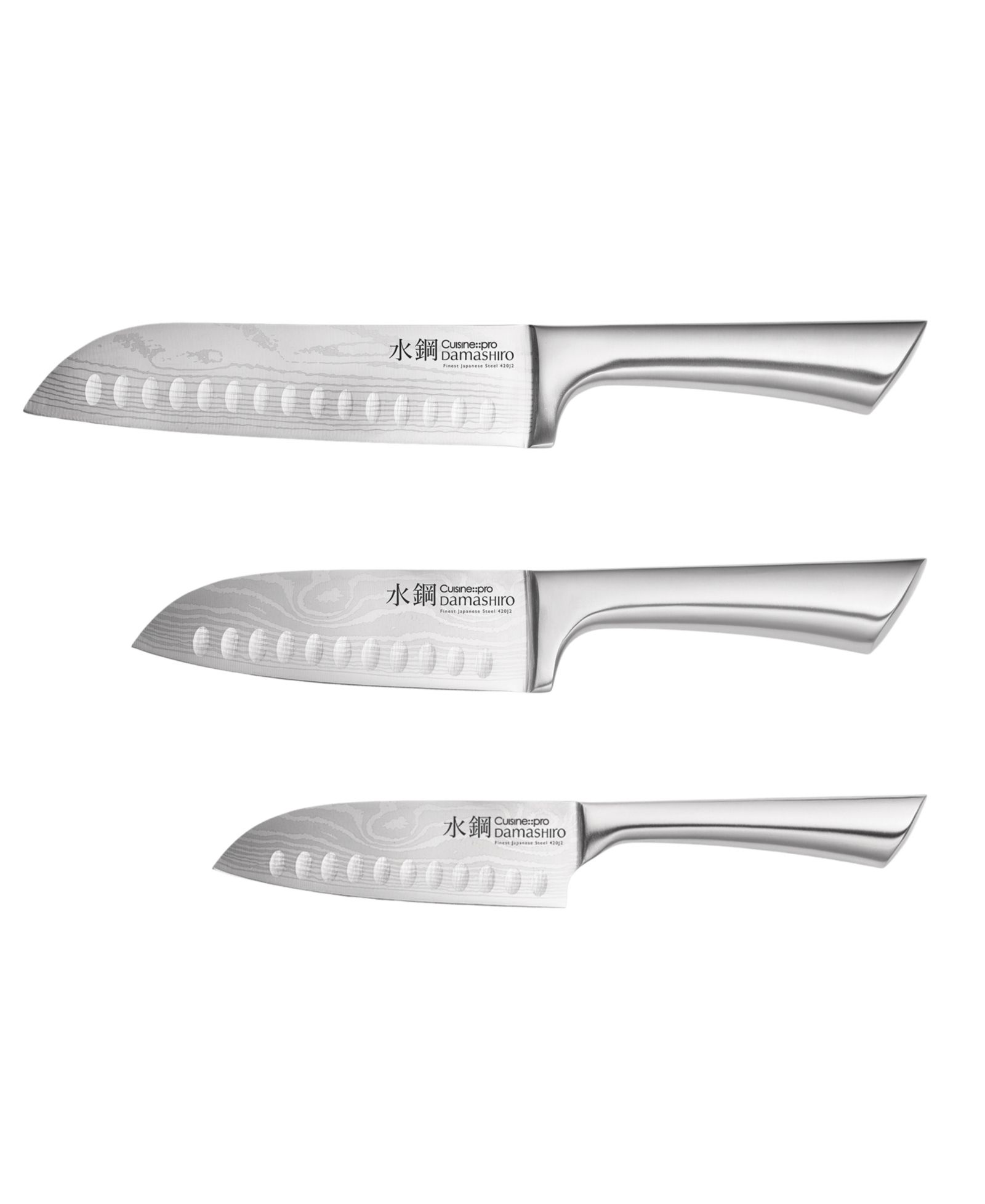 Cuisine::pro® Набор ножей Santoku Damashiro, 3 предмета
