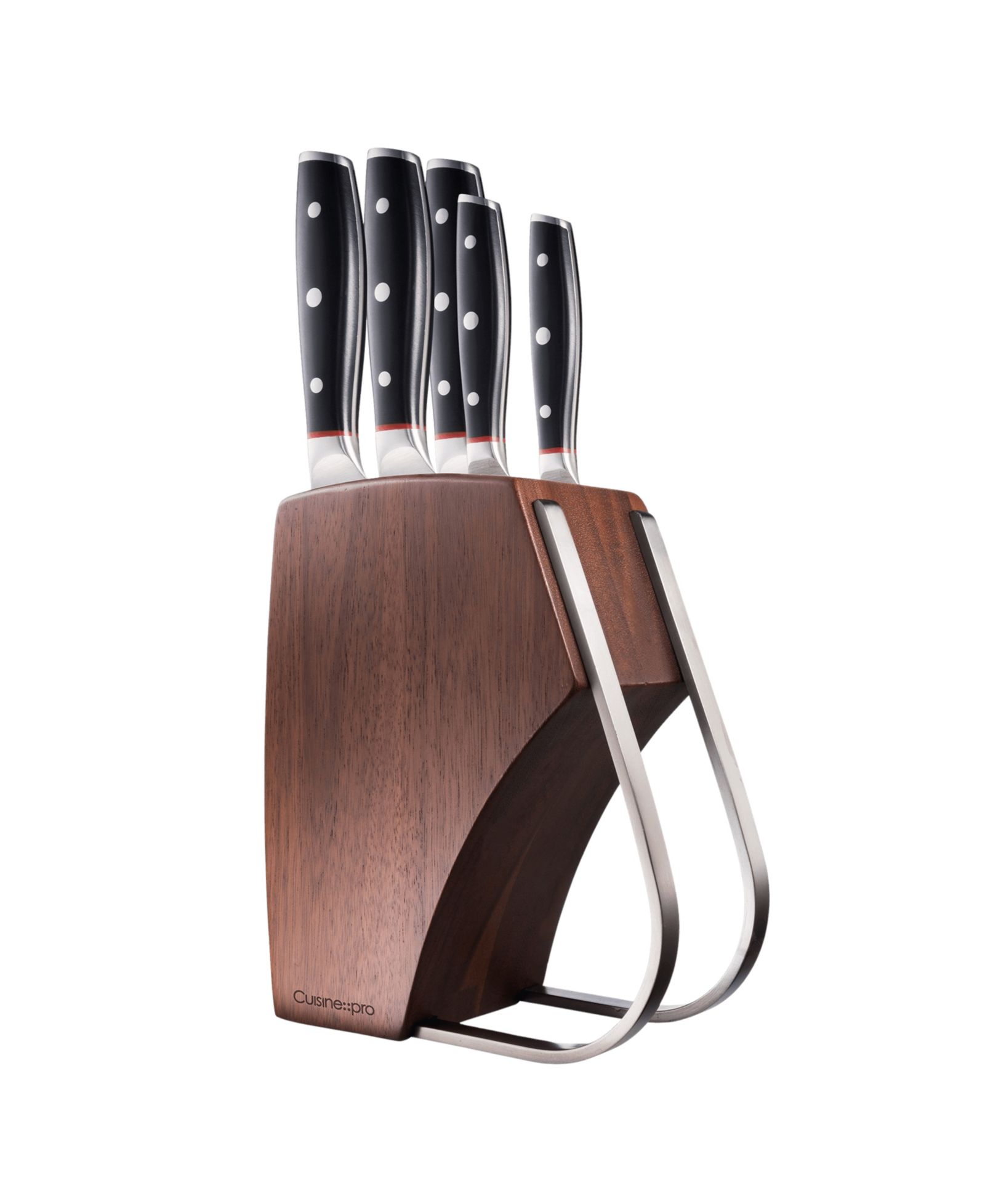 Cuisine::pro® Iconix Holz Knife Block Set, 6 Piece