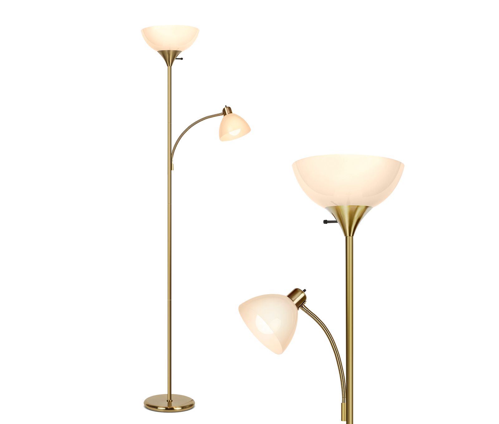 Brightech Sky Dome Plus 72" LED торшер с 1 reading arm