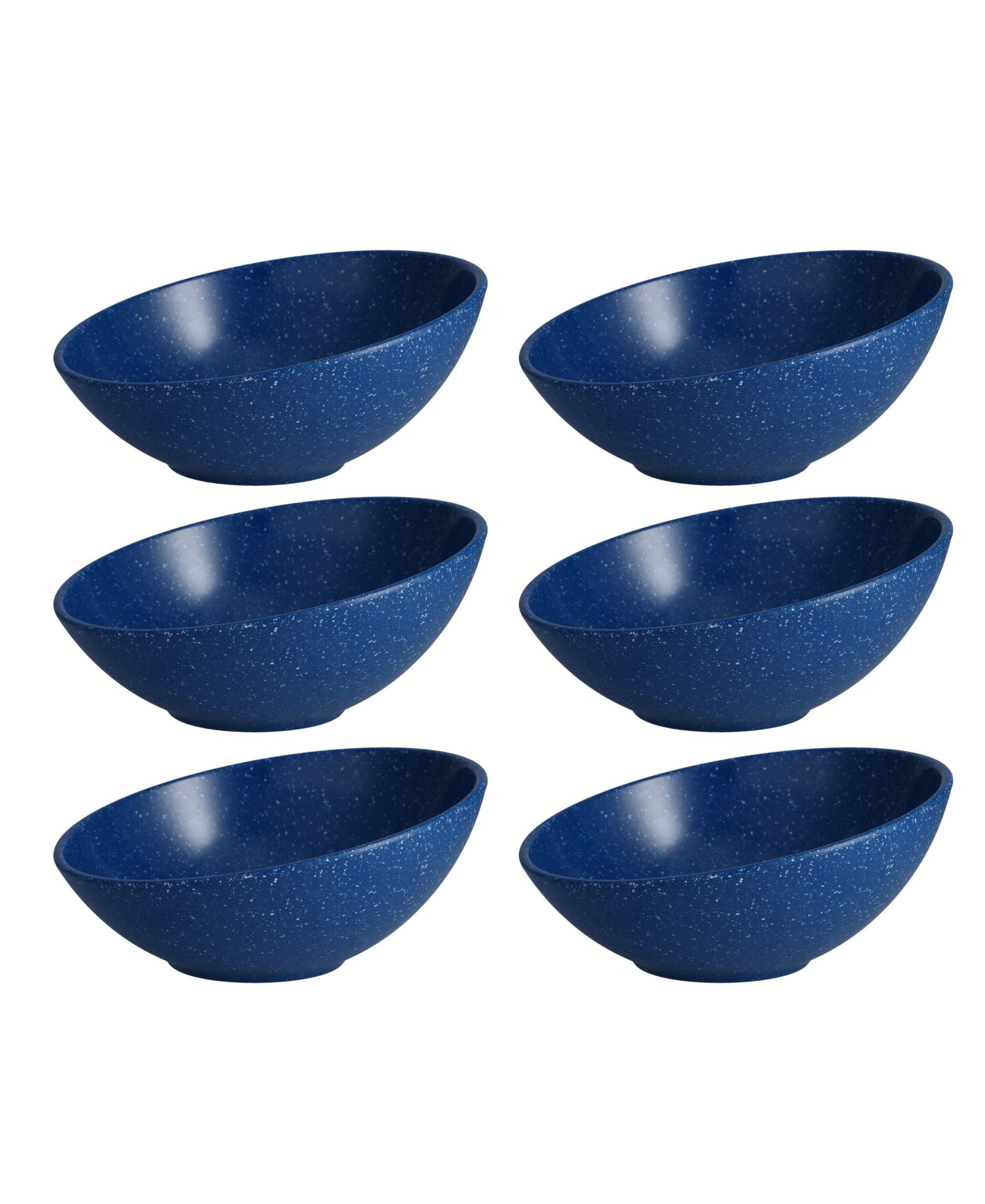 Набор тарелок Fortessa Melamine Camp White Tilt, 6 шт.