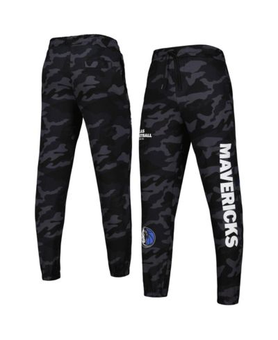Men's New Era Black, Camo Dallas Mavericks Tonal Joggers