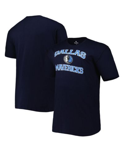 Мужская футболка Dallas Mavericks Big and Tall Heart and Soul Navy