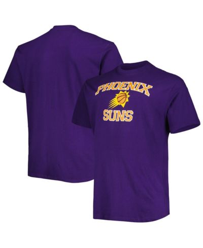 Men's Purple Phoenix Suns Big and Tall Heart and Soul T-shirt
