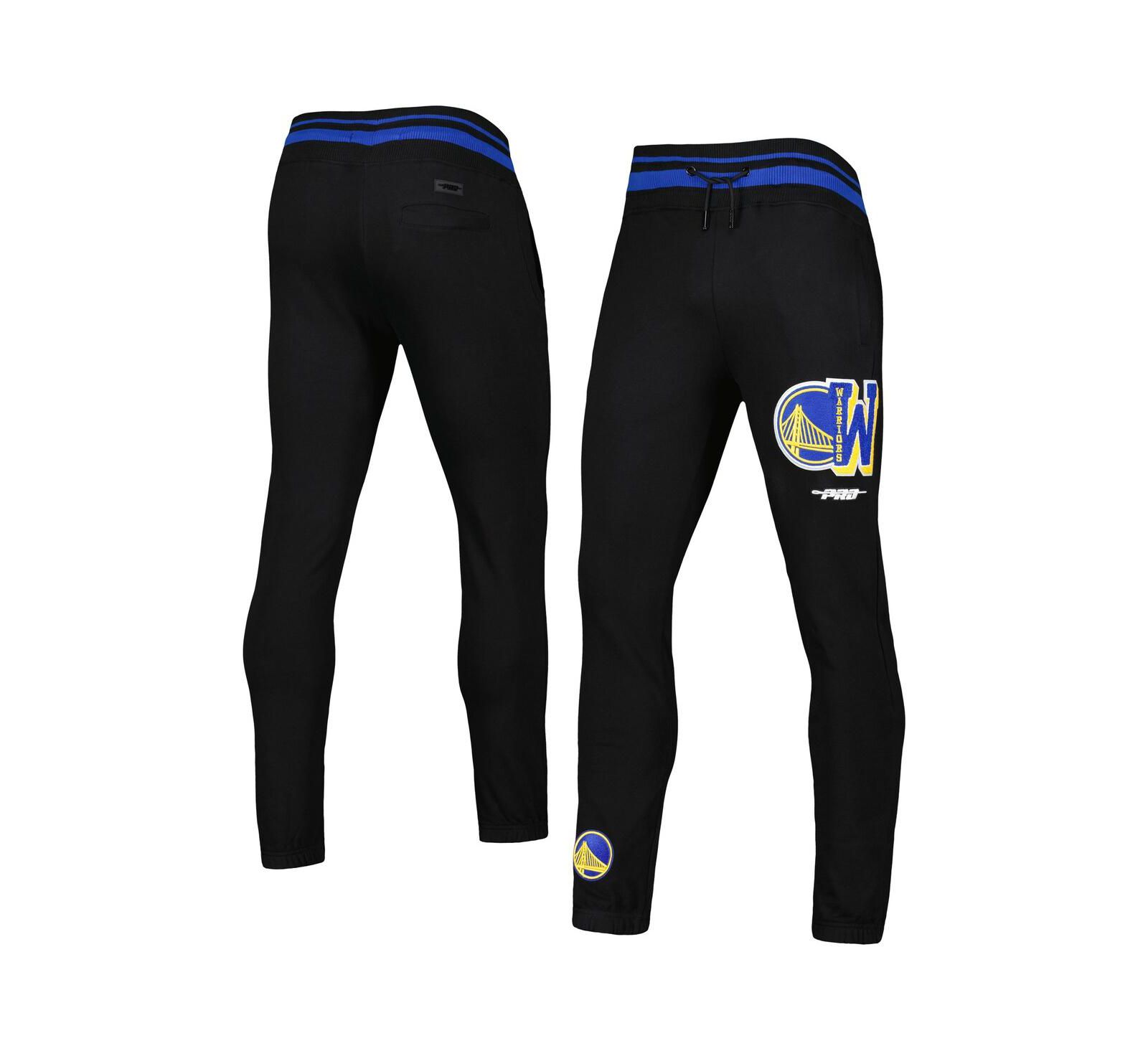 Men's Pro Standard Black Golden State Warriors Mash Up Capsule Sweatpants