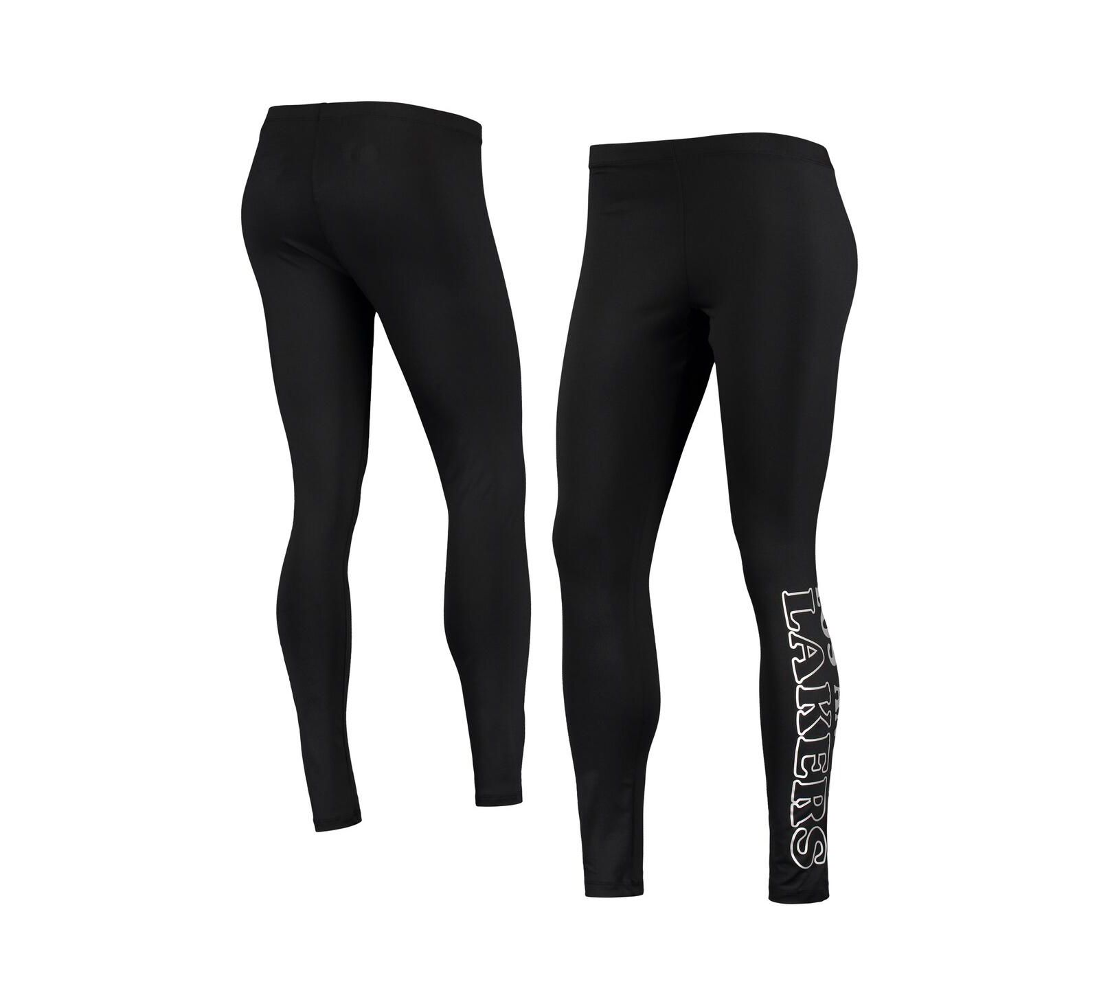 Women's G-III Sports by Carl Banks Black Los Angeles Lakers Stadium Leggings