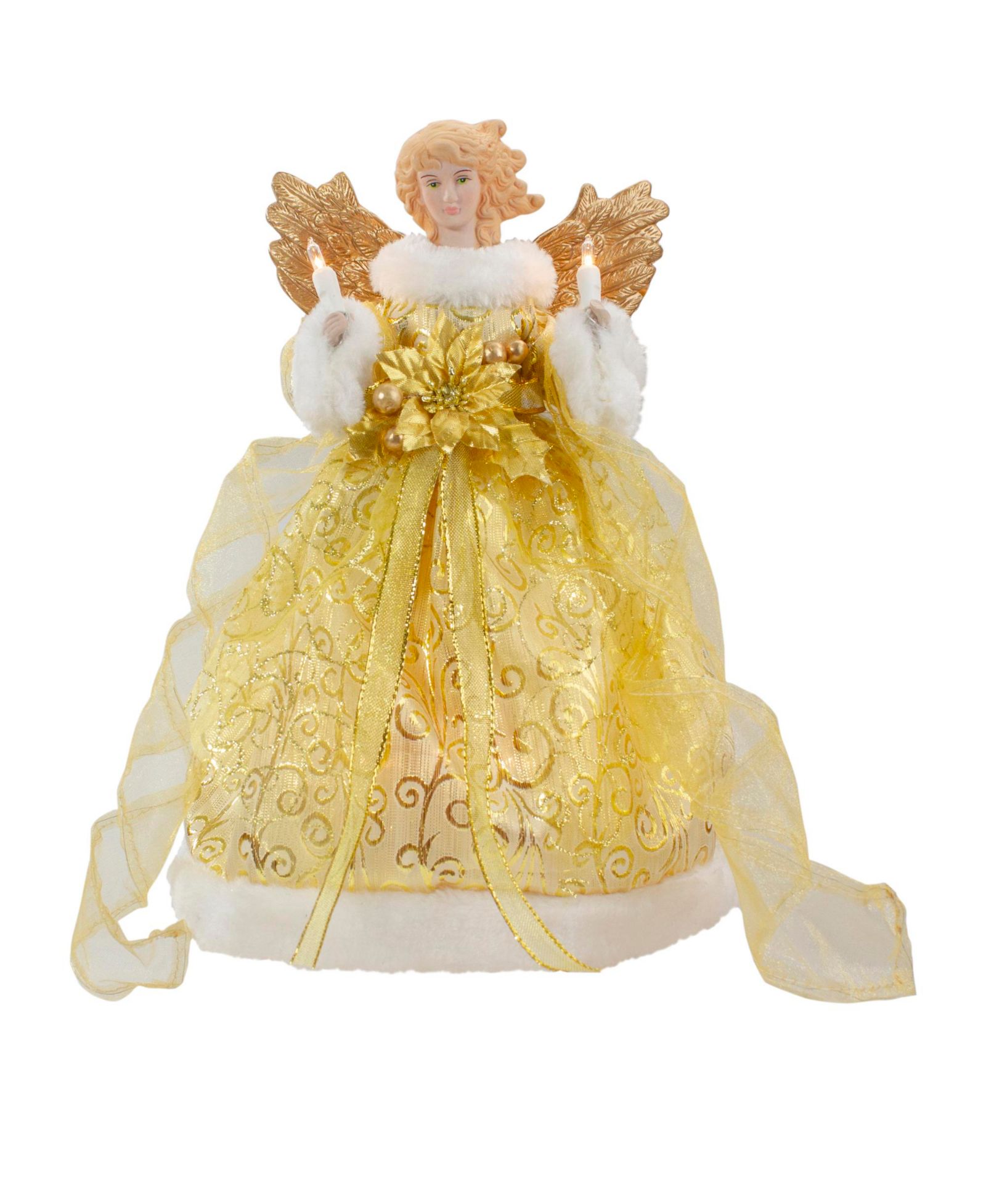 Верхушка на елку Northlight Lighted Angel With Wings 12"