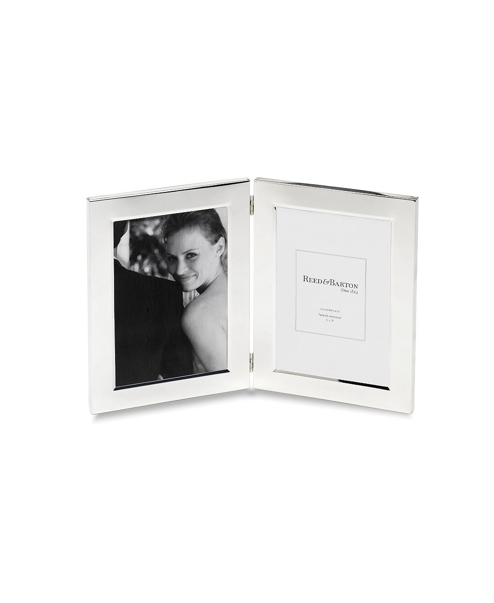 Reed & Barton классическая двойная фоторамка 5" x 7"
