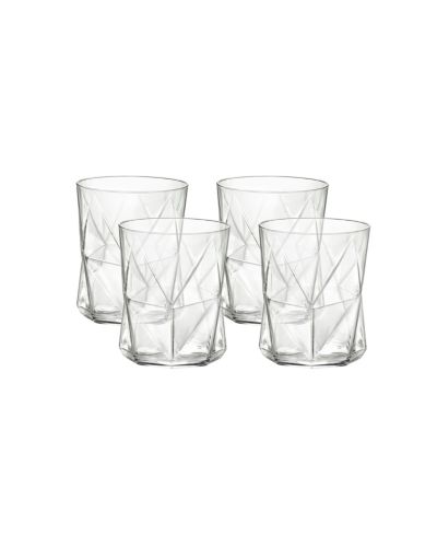 Стакан для виски Bormioli Rocco Cassiopea 4-Piece Double Old Fashioned Glass